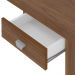 Mesa Escrivaninha De Canto 1 Gaveta 150X165 cm Cedro ARLY