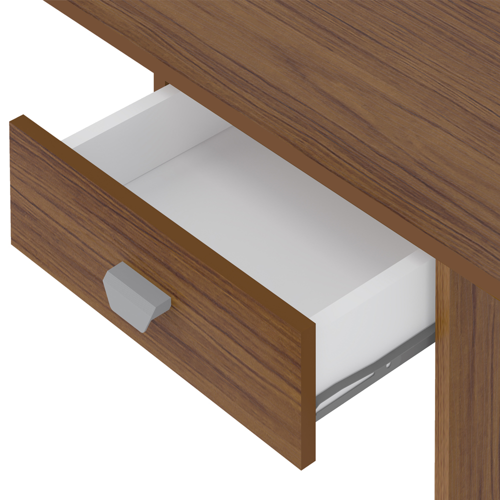 Mesa Escrivaninha De Canto 1 Gaveta 150X165 cm Cedro ARLY