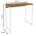 Mesa Escrivaninha E Nicho Estante Canela Branco KPB