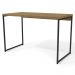 Mesa Escrivaninha Escritorio 118 cm LI002 Freijo Preto Fosco KPB
