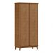 Mesa Escrivaninha e Armario Escritorio MDF Freijo Milani Store