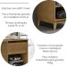 Mesa Escrivaninha e Armario Escritorio MDF Freijo Milani Store