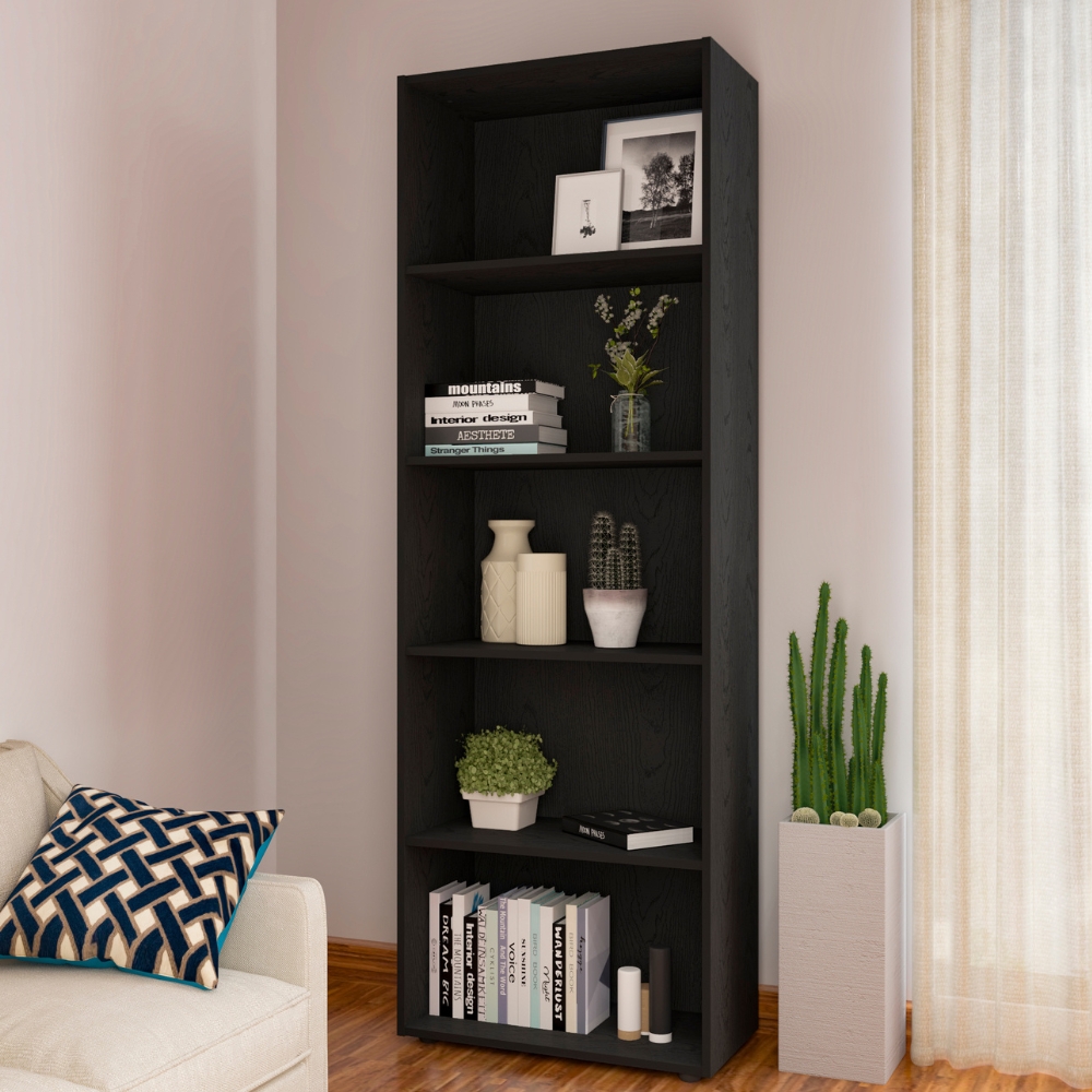 Mesa Gamer 1 Gaveta E Estante Livreiro Preto Vermelho ARLY