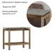 Mesa Lateral Aparador 67 cm 2150 Oak Ferrolack Milani Store