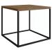 Mesa Lateral Cube Preto Vermont Milani Store
