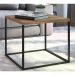 Mesa Lateral Cube Preto Vermont Milani Store