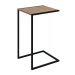 Mesa Lateral Sala Aço Preto Vermont Milani Store