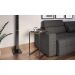 Mesa Lateral Sala Aço Preto Vermont Milani Store