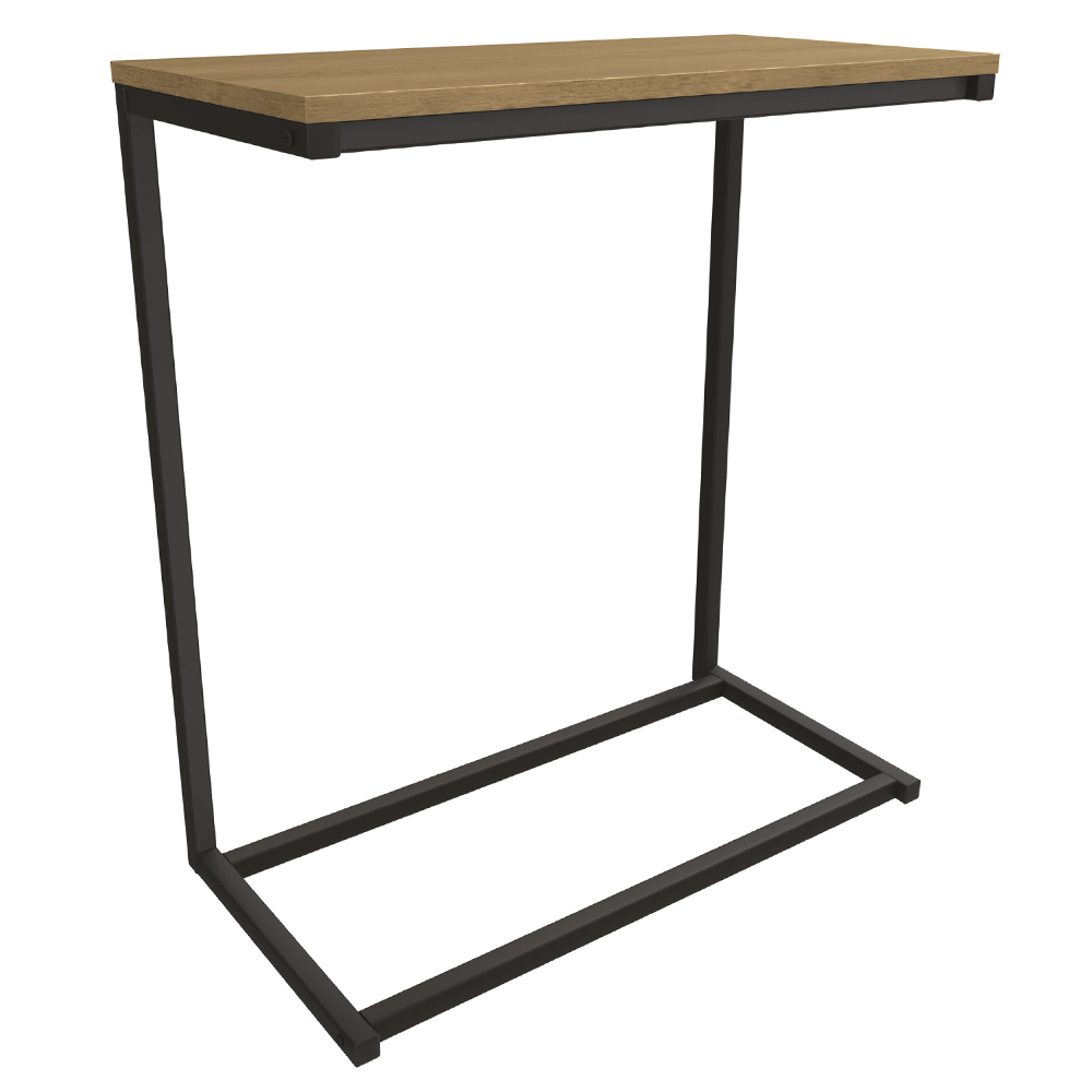 Mesa de Apoio Lateral 68 cm LI025 Freijo Preto Fosco KPB