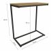 Mesa de Apoio Lateral 68 cm LI025 Freijo Preto Fosco KPB