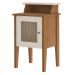 Mesa de Apoio MDF Sala 43 cm 4677 Cinamomo Off White ARLY