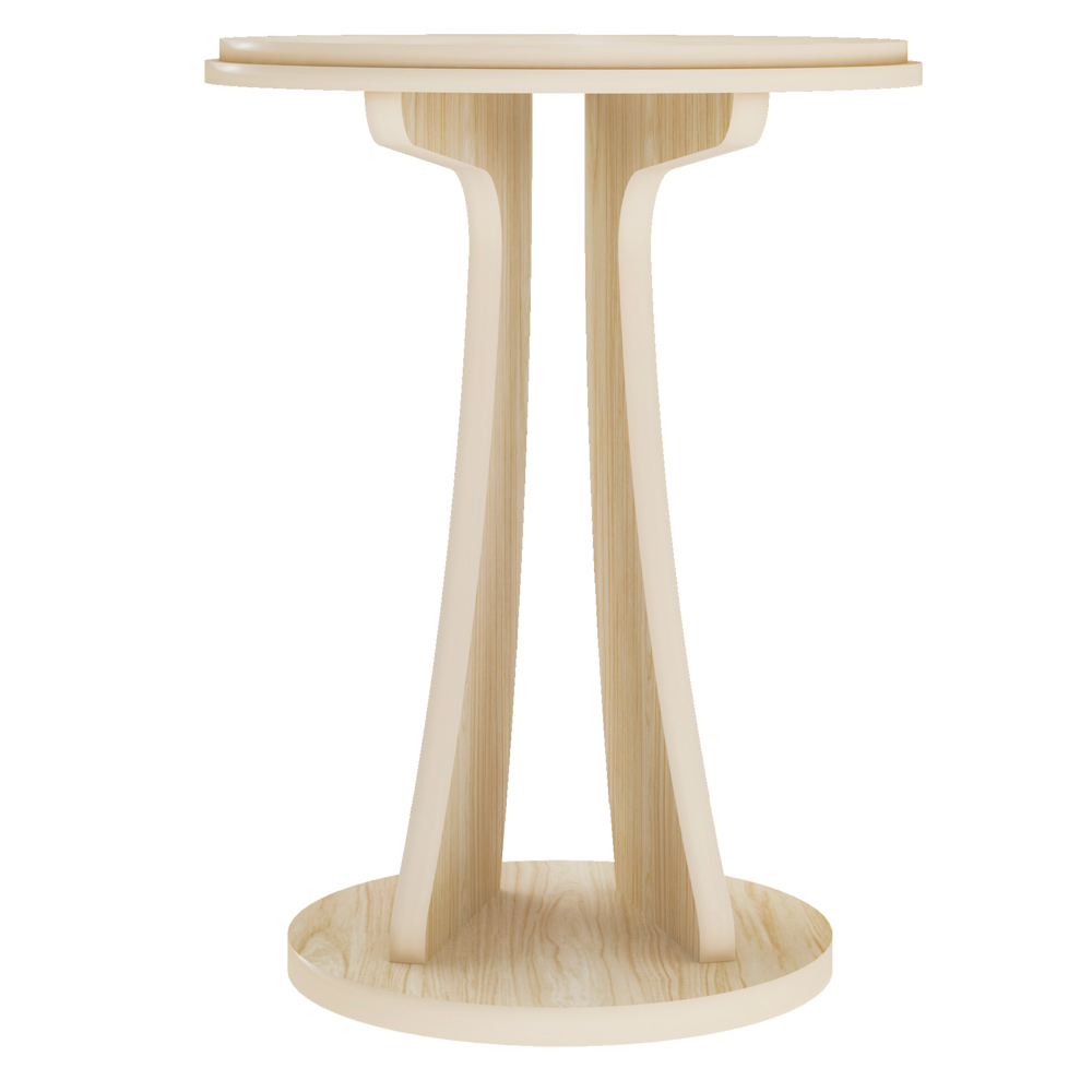 Mesa de Apoio MDF Sala de Estar 50 cm 4625 Naturale ARLY