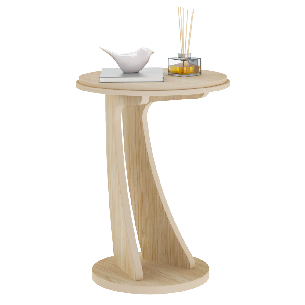 Mesa de Apoio MDF Sala de Estar 50 cm 4625 Naturale ARLY