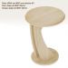 Mesa de Apoio MDF Sala de Estar 50 cm 4625 Naturale ARLY