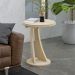 Mesa de Apoio MDF Sala de Estar 50 cm 4625 Naturale ARLY