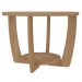 Mesa de Centro MDF 60 cm Sala de Estar 4575 Carvalho ARLY