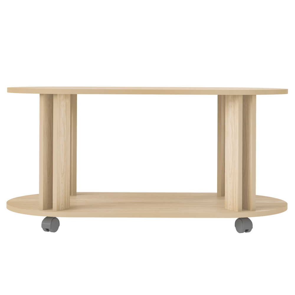 Mesa de Centro MDF Sala de Estar 91 cm 4620 Naturale ARLY