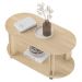 Mesa de Centro MDF Sala de Estar 91 cm 4620 Naturale ARLY