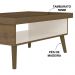 Mesa de Centro Para Sala 91 cm 3840 Pinho Off White ARLY