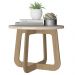 Mesa de Centro Para Sala de Estar 59 cm 4551 Off White Carvalho ARLY