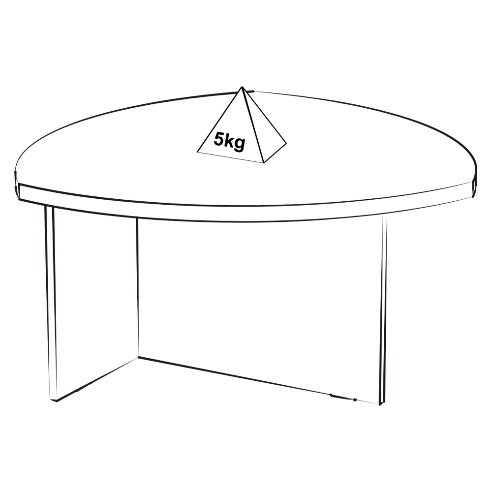 Mesa de Centro Para Sala de Estar 76 cm 4455 Pinho ARLY