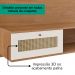 Painel 72 Pol Aparador 2 Mesas TR4 Cinamomo Off White ARLY