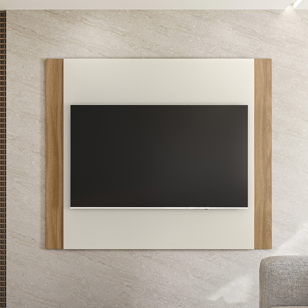 Painel Extensivel Para TV 70 Pol Dub Off White Nature PLLA
