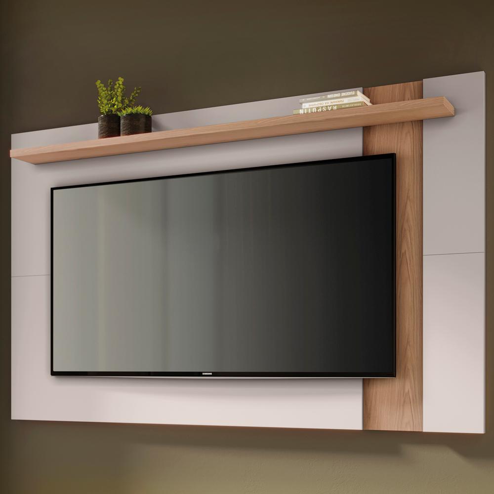 Painel Extensivel TV 70 Polegadas Leme Freijo Off White CLB