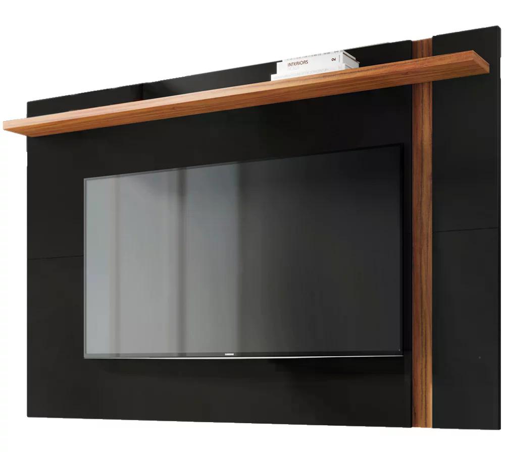 Painel Extensivel TV 70 Polegadas Leme Preto Noce Milano CLB