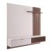 Painel Home Para TV 60 Polegadas Tocantins Off White Nogueira Real CLB