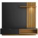 Painel Home Para TV 60 Polegadas Tocantins Preto Noce Milano CLB