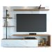 Painel Home Suspenso TV 55 Pol Maragogi Calacatta Freijo Bco Neve CLB