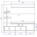 Painel Home Suspenso TV 55 Pol Maragogi Calacatta Freijo Bco Neve CLB