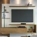 Painel Home Suspenso TV 55 Polegadas Maragogi Off White Freijo CLB