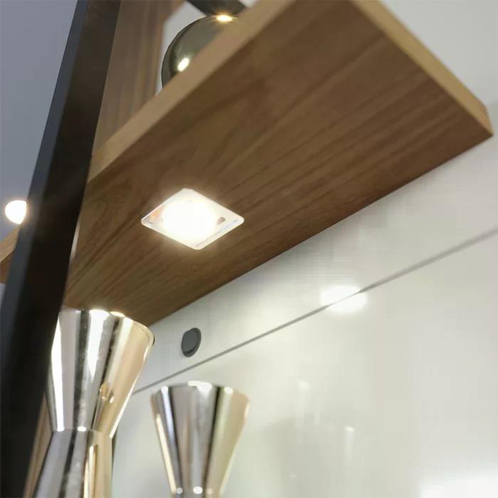 Painel Home Suspenso TV 55 Polegadas Maragogi Off White Freijo CLB