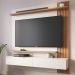 Painel Home Suspenso TV 65 Polegadas Juriti Off White Matte Freijo CLB