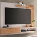 Painel Home Suspenso TV 65 Polegadas Tocantins Off White Freijo CLB