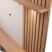Painel Home Suspenso TV 65 Polegadas Tocantins Off White Freijo CLB