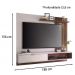 Painel Home Suspenso TV 65 Polegadas Tocantins Off White Nogueira Real CLB