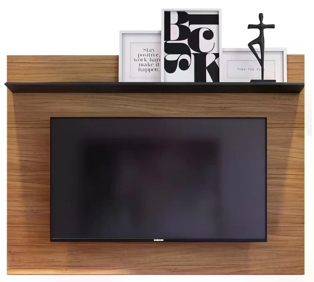 Painel Para TV 55 Polegadas Maia Noce Milano Preto CLB