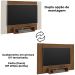 Painel Supenso Para TV 47 Pol 120 cm Cedro Off White ARLY