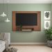 Painel Supenso Para TV 47 Pol 120 cm Cedro Off White ARLY