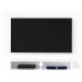Painel Suspenso Para TV 50 Pol 120 cm Branco ARLY