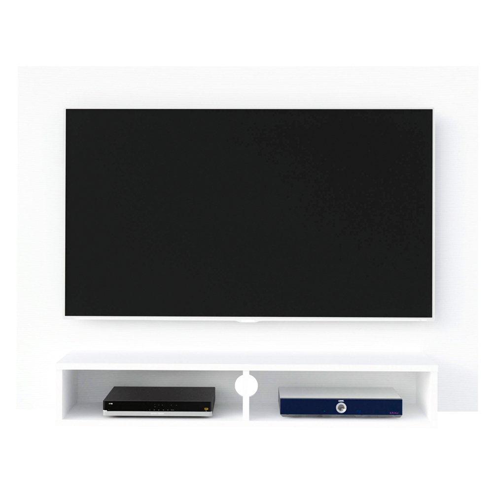 Painel Suspenso Para TV 50 Pol 120 cm Branco ARLY