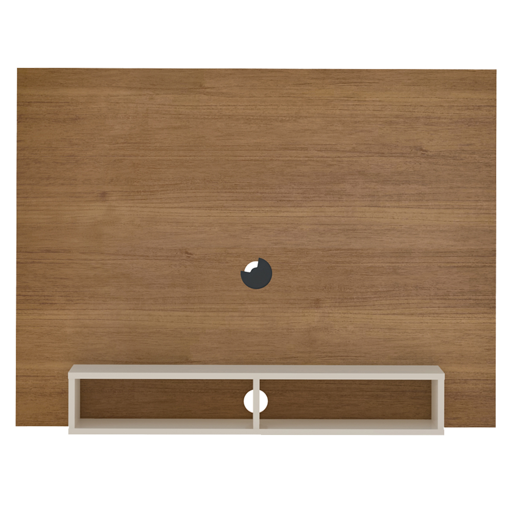 Painel Suspenso Para TV 50 Pol 120 cm Cinamomo Off White ARLY