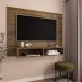Painel Suspenso Para TV 50 Pol 120 cm Pinho ARLY