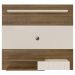 Painel Suspenso Para TV 55 Pol 135 cm Pinho Off White ARLY