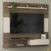 Painel Suspenso Para TV 55 Pol 135 cm Pinho Off White ARLY