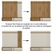 Painel Suspenso Para TV 55 Pol 136 cm 8650 Nature Off White PLLA
