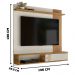 Painel Suspenso Para TV 55 Pol 136 cm 8650 Off White Nature PLLA
